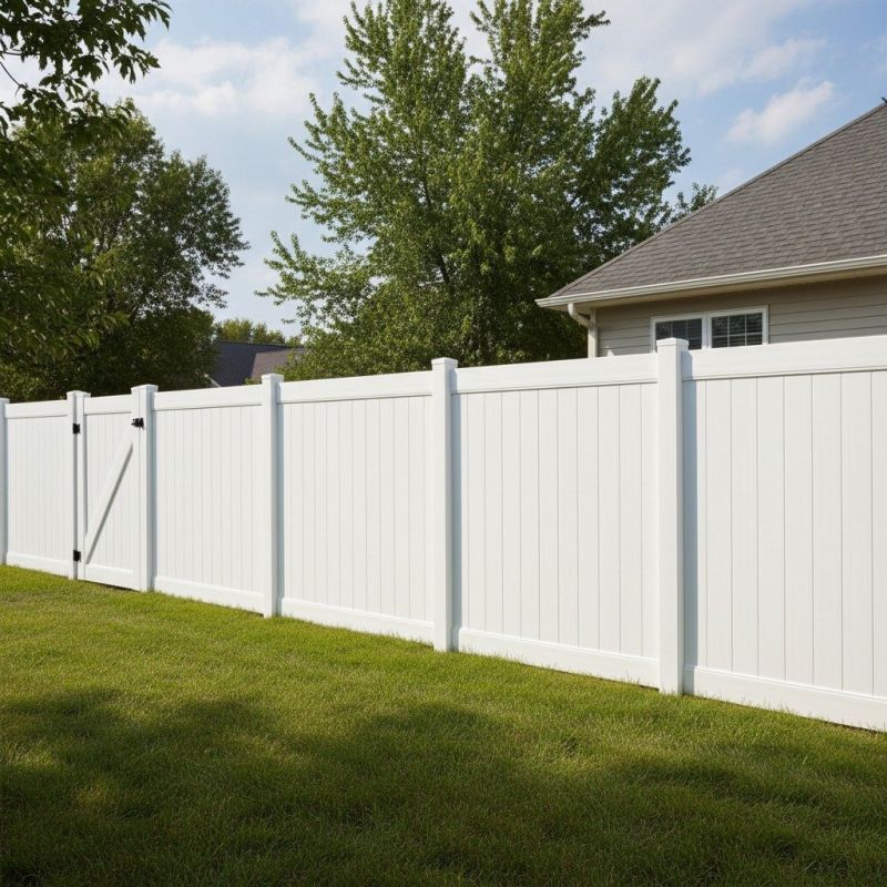 Vinyl Fence Replacement detail
