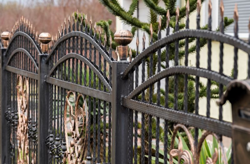Wrought Iron Fence Installation
